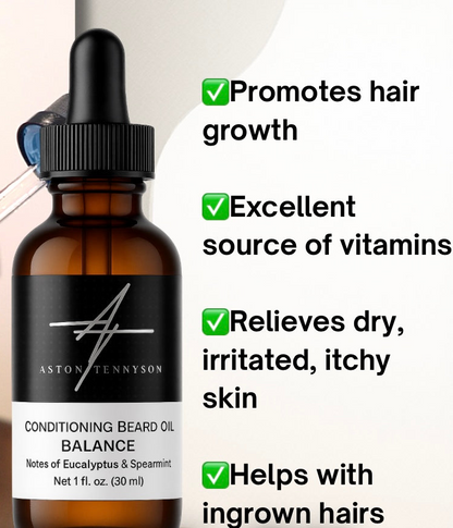 Aston Tennyson Conditioning Beard Oil -1 oz- Balance